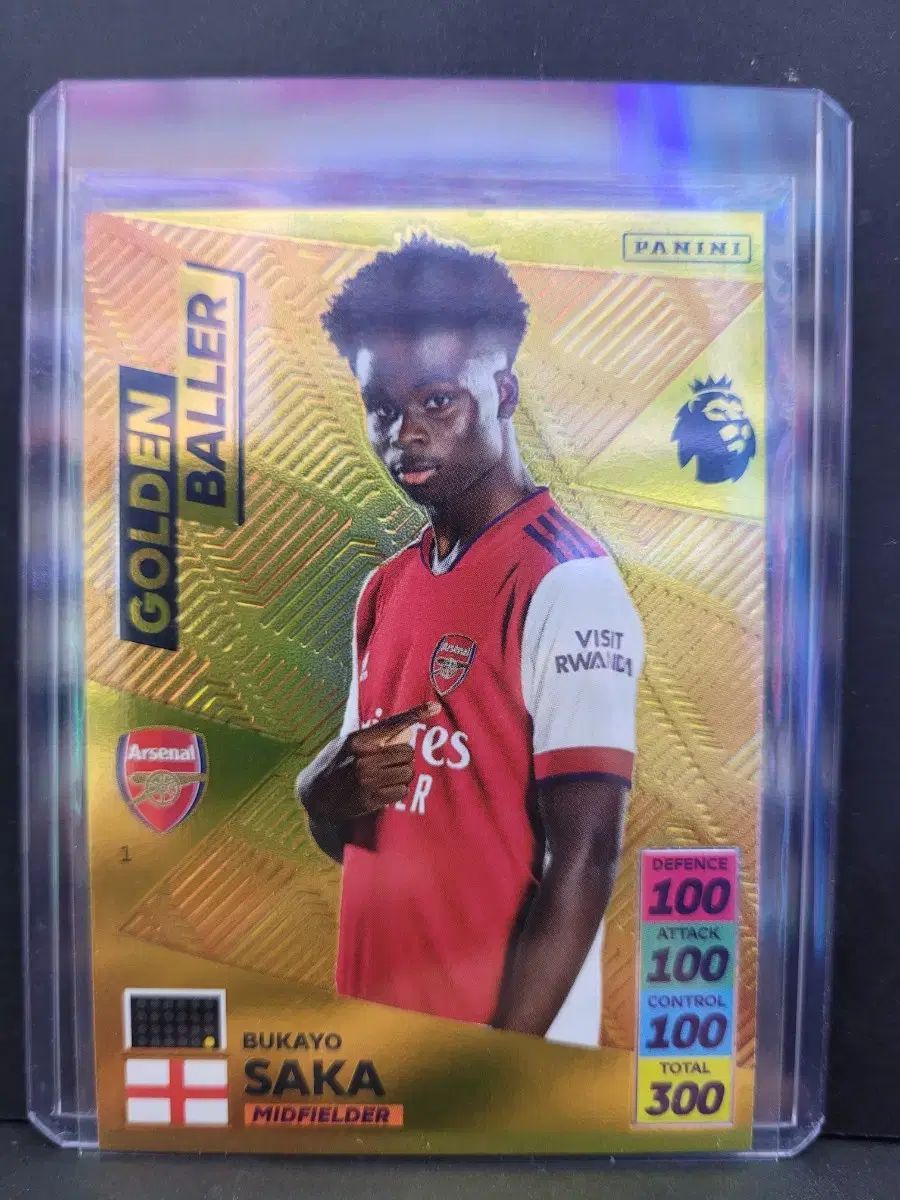 Panini パニーニ カード トレカ サッカー GOLDENBALLER アーセナル