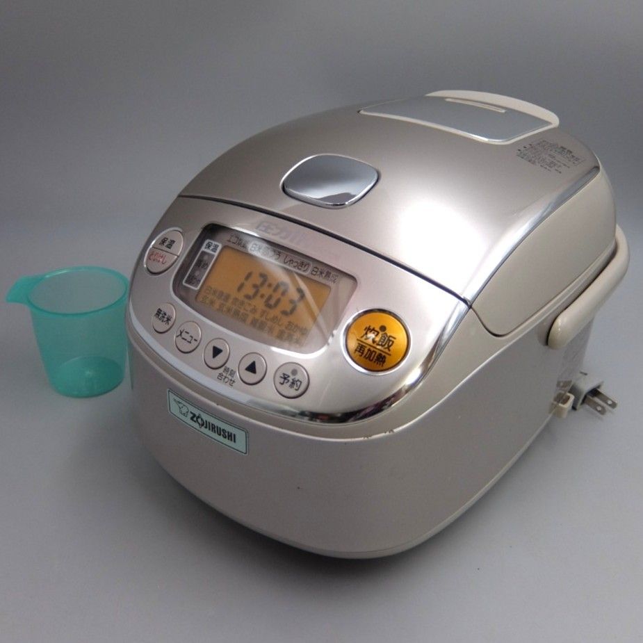 象印 炊飯器 3合 圧力IH式 極め炊き シャンパンゴールド NP-RK05-NZ