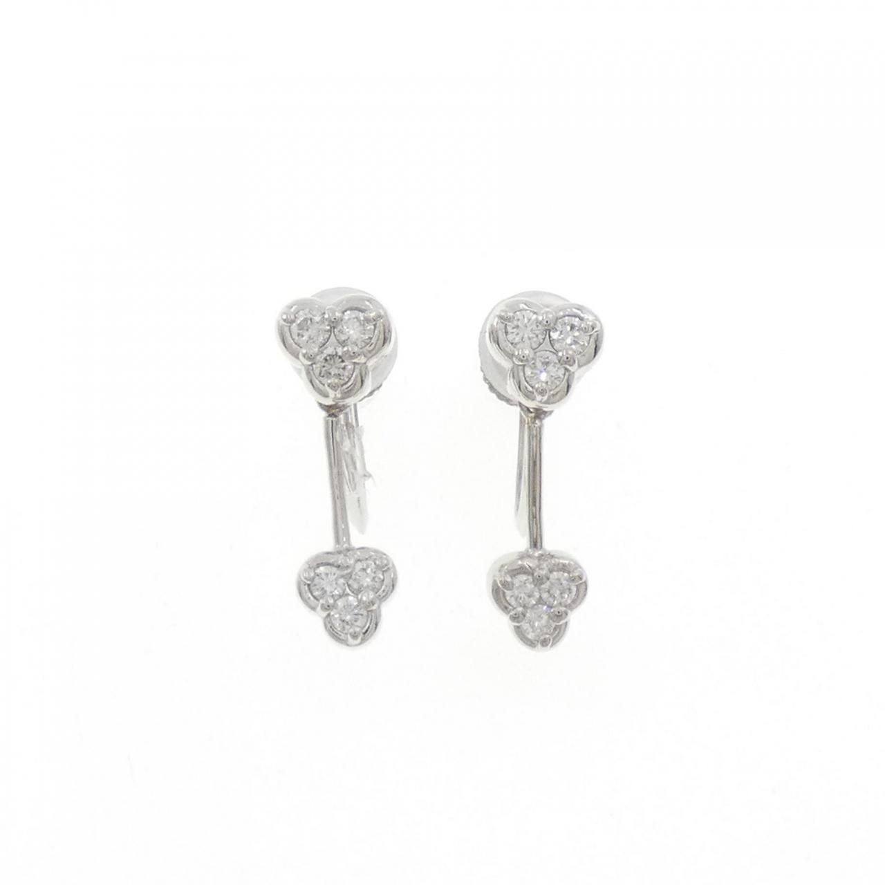 PT900 ダイヤモンド イヤリング 0.30CT