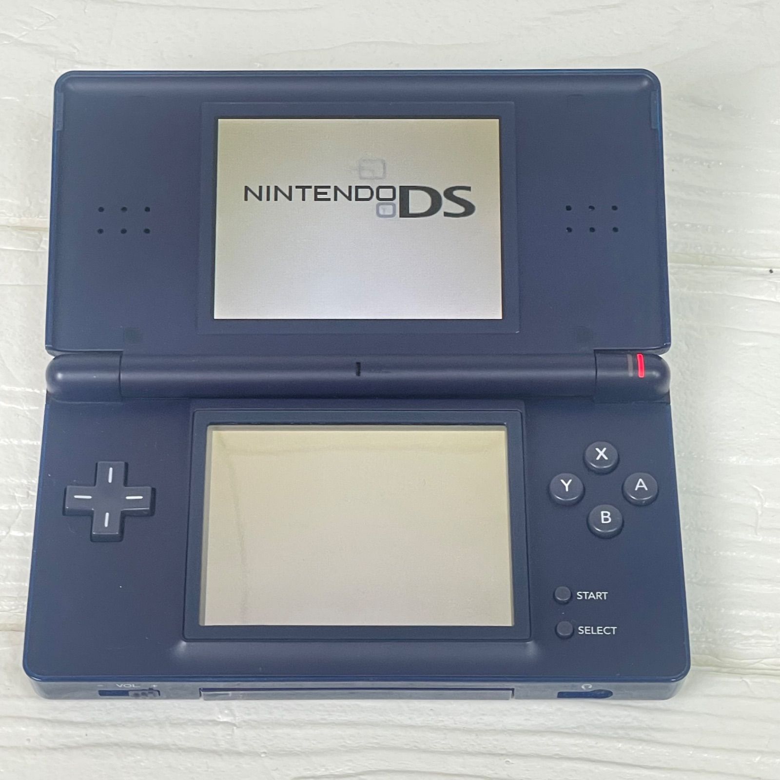 ニンテンドーDS Lite エナメルネイビー 本体 箱 充電機 他付属品付き