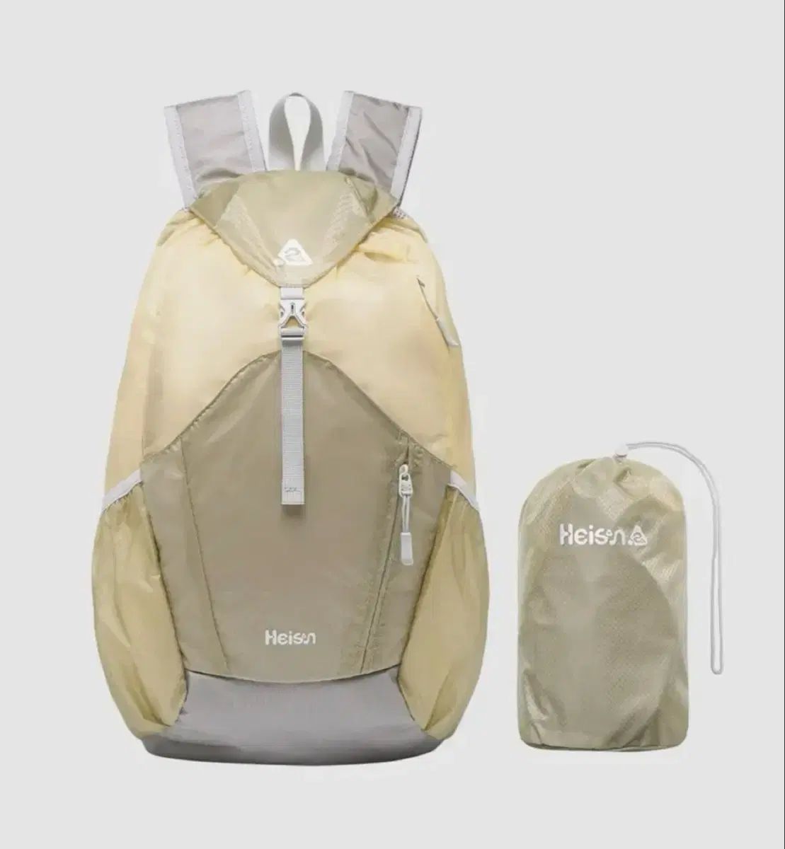 ハイサン エッグシュートバッグ グレー ジ バッグ 出品