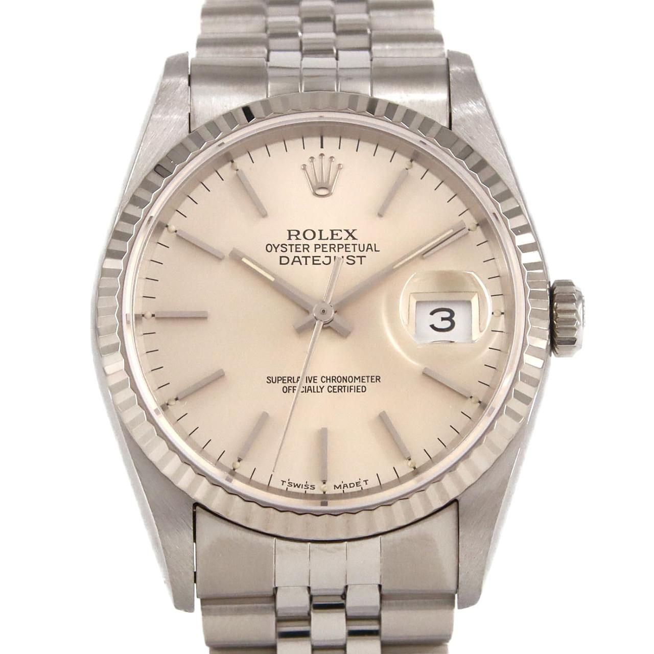 ロレックス デイトジャスト 69174 SSxWG 自動巻 W番 ROLEX - ロレックス デイトジャスト 69174 SS 自動巻 W番の通販 by