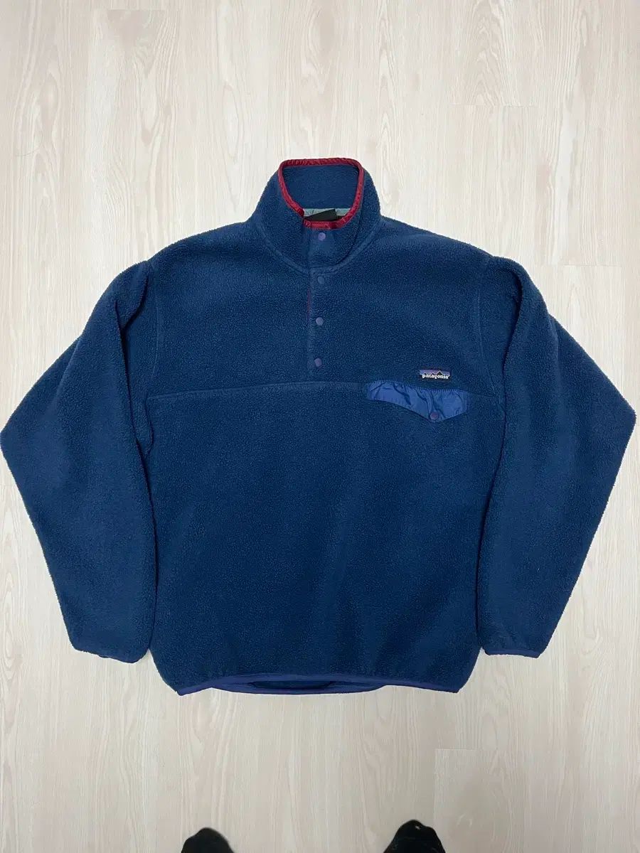 ヴィンテージ patagonia Synchilla（シンチラ） プルオーバー スナップ フリース フリース