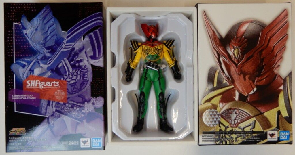BANDAI SPIRITS S.H.Figuarts 真骨彫製法 フォーゼ&オーズ MOVIE大戦 MEGAMAX 仮面ライダーオーズ スーパータトバ コンボ