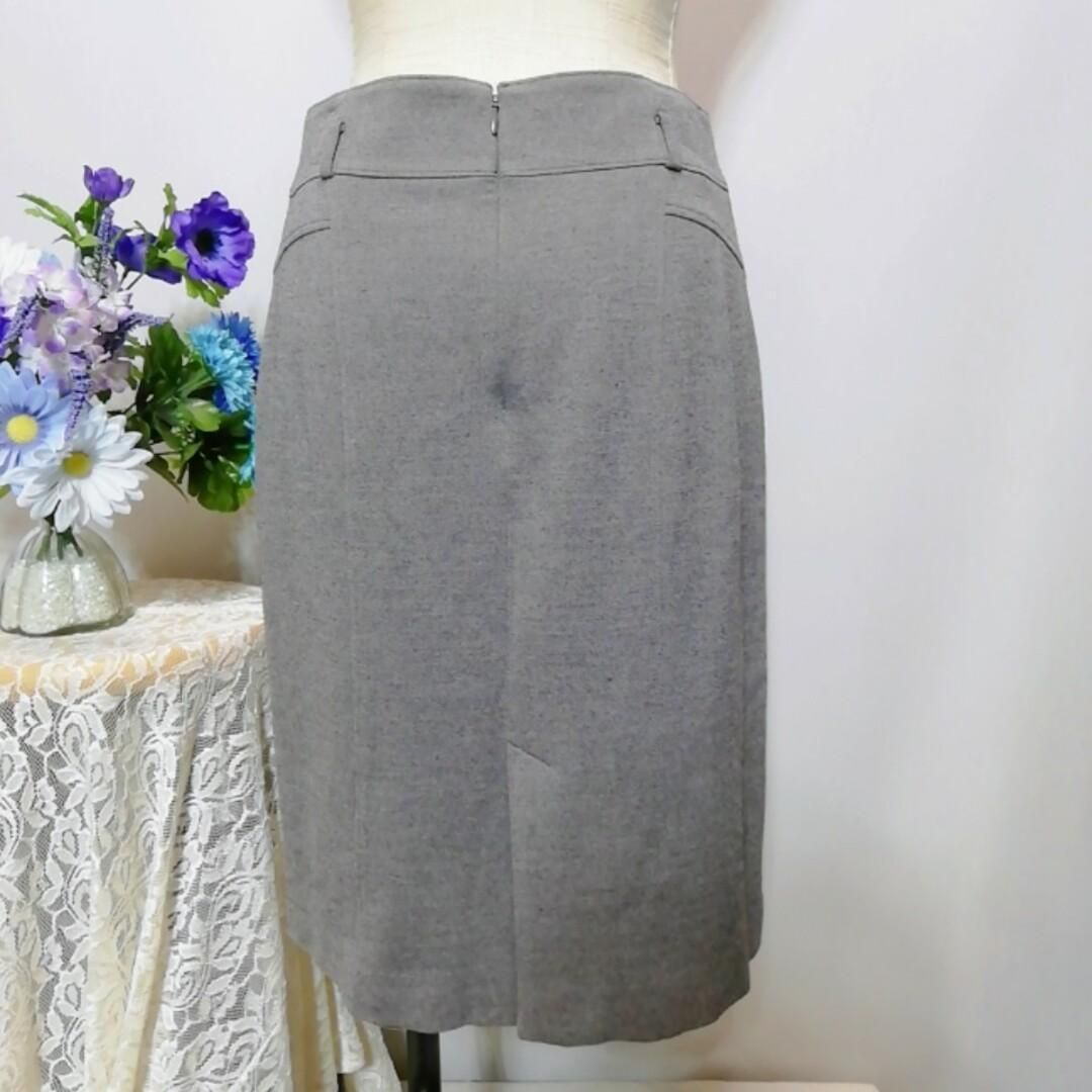 ナラカミーチェ　極上美品　スカートセットアップ　ストレッチ有　L　ウール100% ナラカミーチェ 極上美品 スカートセットアップ ストレッチ有 L ウール