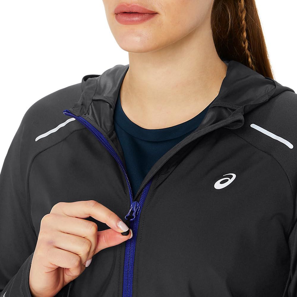 [アシックス] 公式ストア限定 ランニングアパレル LITE-SHOW ウインタージャケット レディース L GRAPHITE GREY [020(グラファイトグレー)] [L]