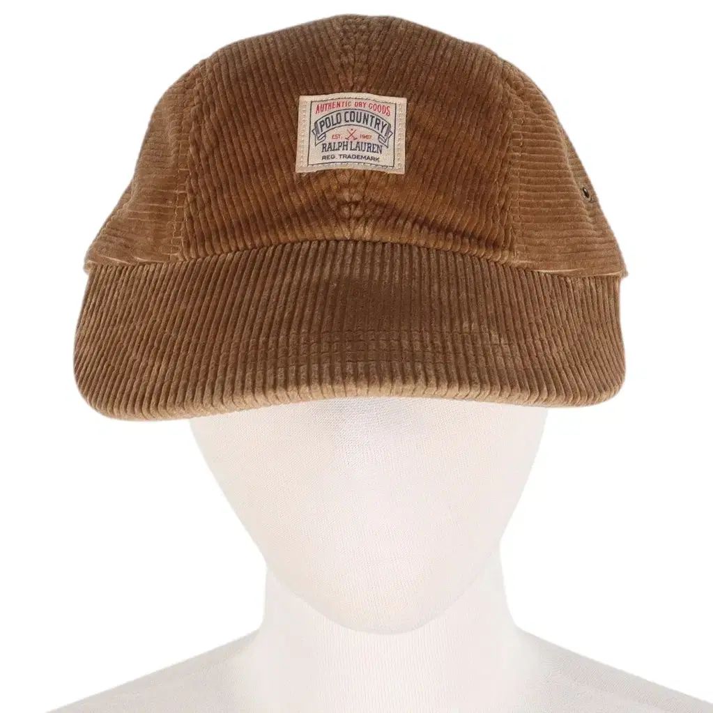 ポロ ラルフローレン POLO RALPH LAUREN ベージュ コーデュロイ ロングビルキャップ