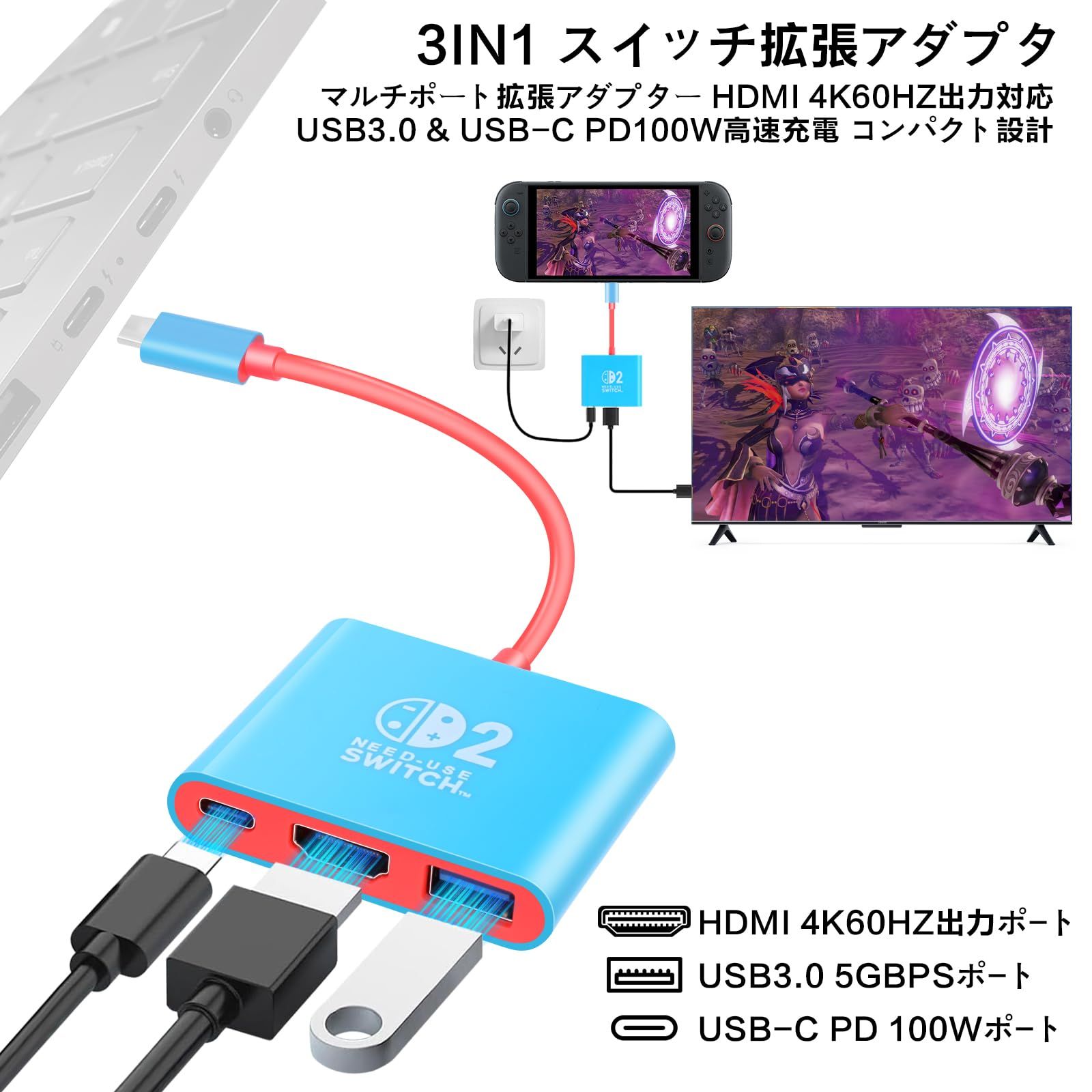 【ジャンク】Switch本体 赤 ドック付 TV出力OK Nintendo Switch 本体 赤/青 ドック付き(ジャンク品) - メルカリ