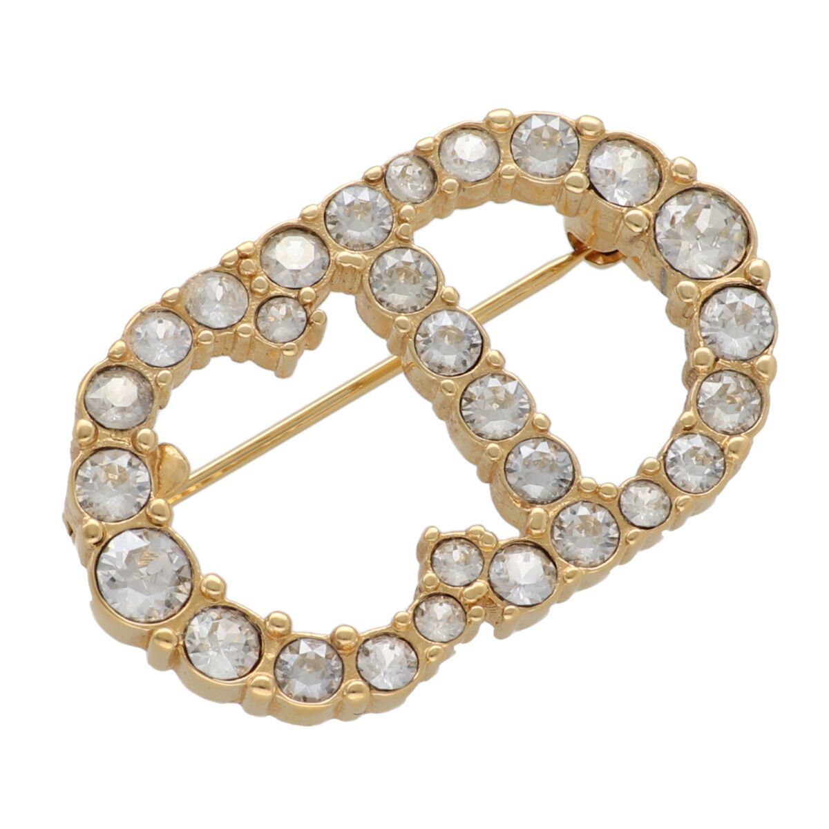 Christian Dior クリスチャン ディオール ラインストーン ブローチ 中古】 Christian Dior クリスチャン・ディオール ブローチ ブローチ
