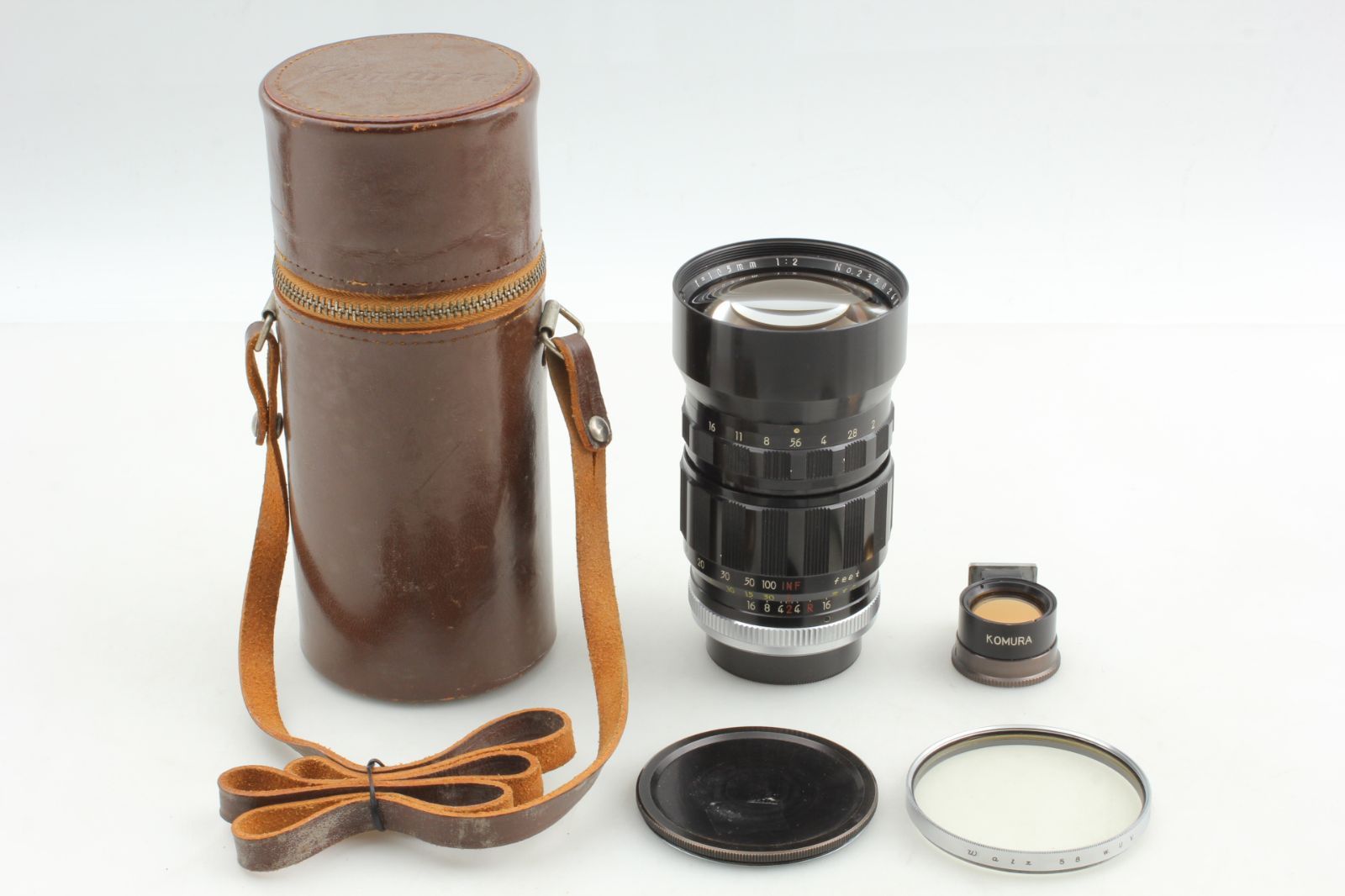 【希少オールドレンズ】Sankyo Koki KOMURA 105mm 3.5 三協光機 KOMURA－ （L）105mm F3.5 : オールドレンズのフォトベルゼ