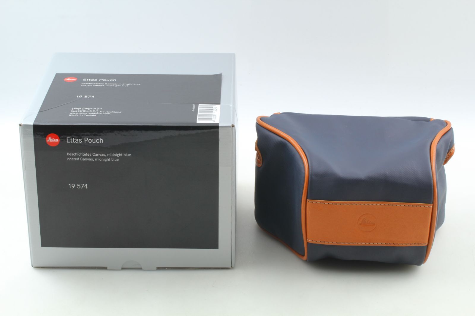 【ほぼ未使用】Leica 19574 Ettas Pouch for Q2 Midnight Blue Canvas ライカ ブルー ケース #77 16,265円