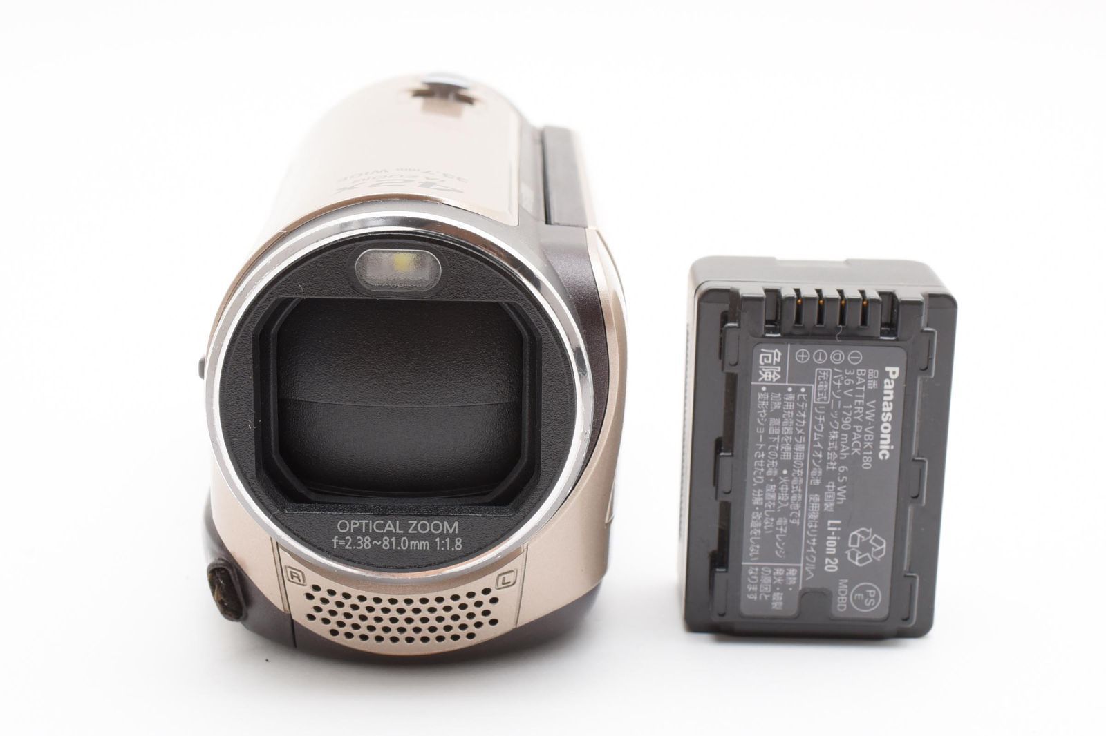 ★良品★ パナソニック Panasonic HDC-TM45(ベージュ) ビデオカメラ ★ #8276