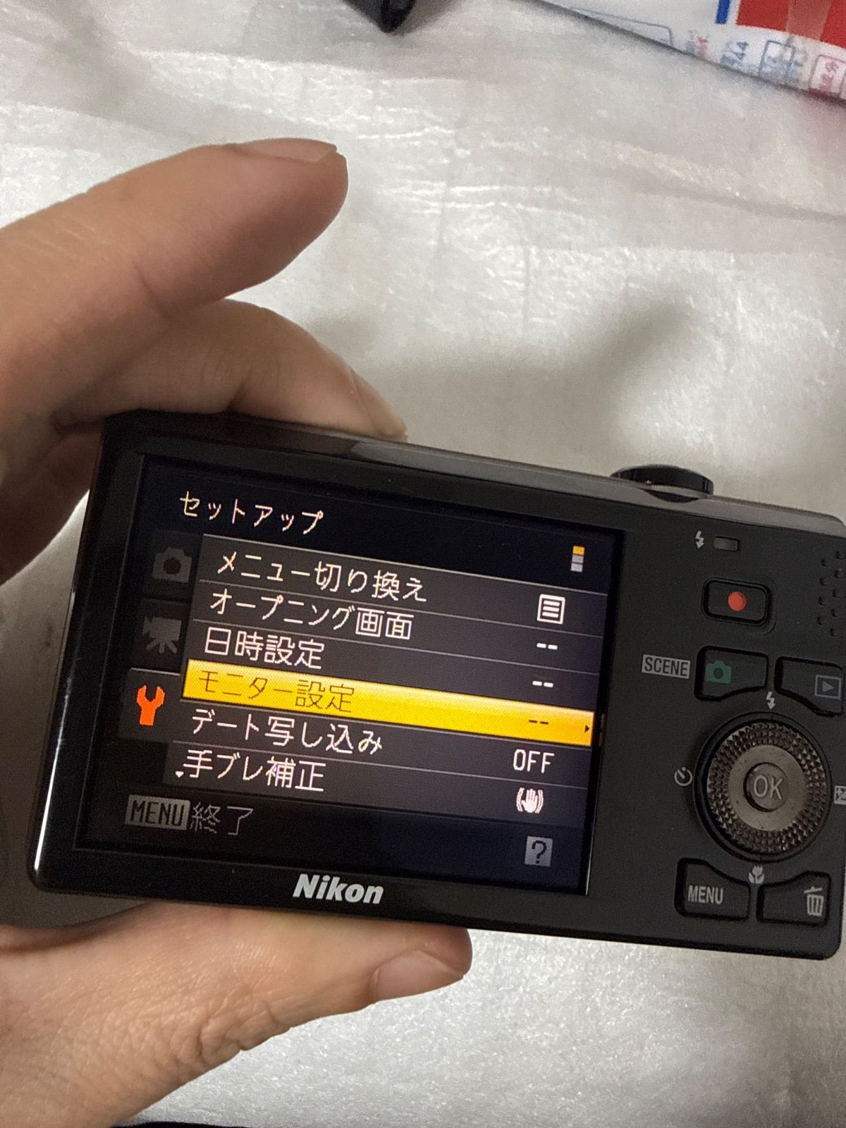 Nikon COOLPIX S6000｜レッド・14.2MP・7Xズーム・通電確認済み No.09 