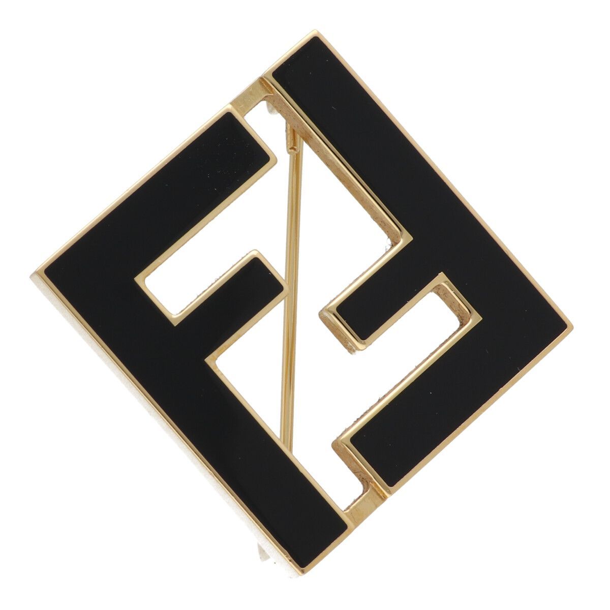 中古】 Fendi フェンディ ブローチ ブローチ フォーエバー 8AG976 FF