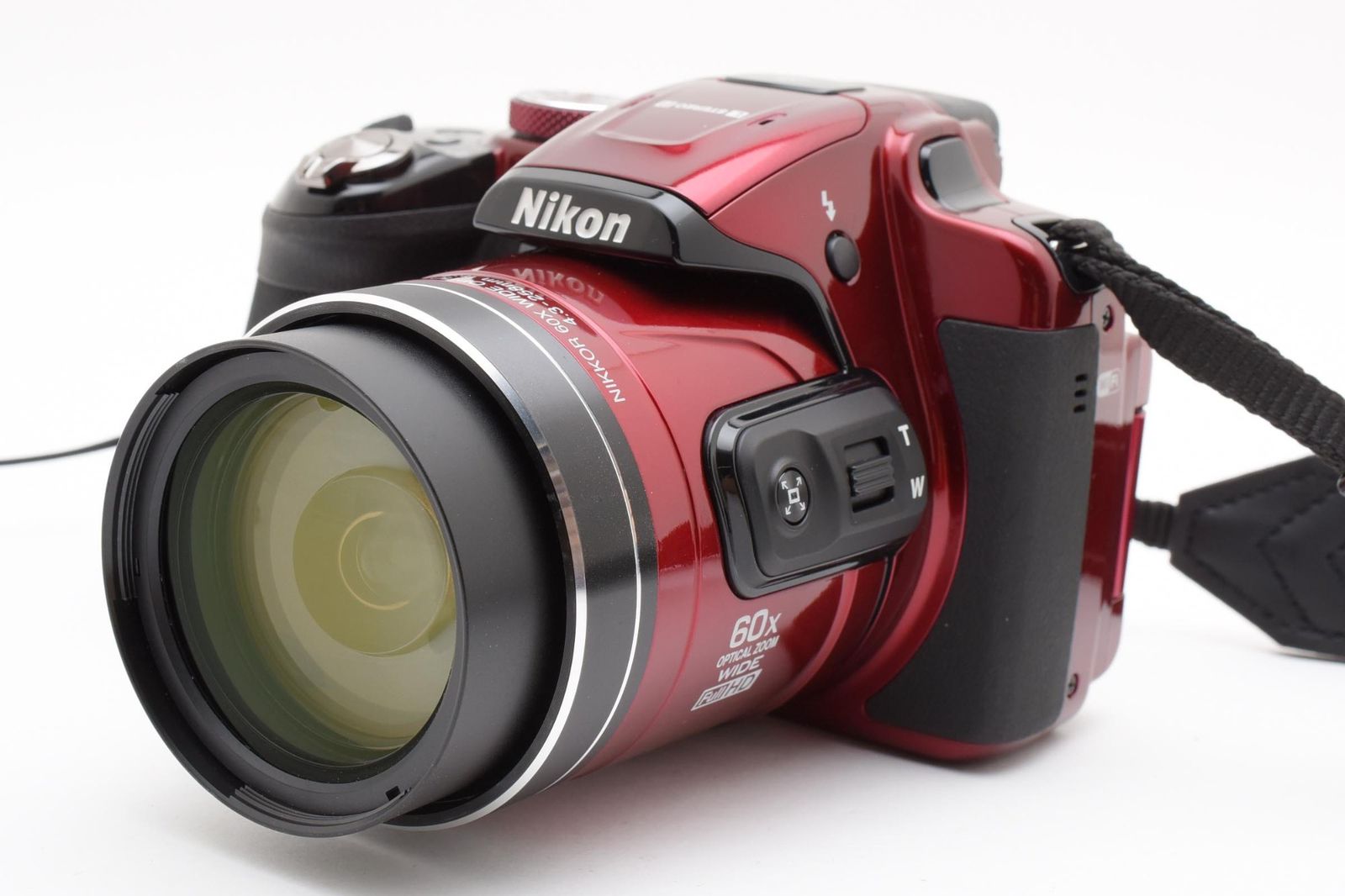 光学極上 Nikon ニコン COOLPIX P610 赤 レッド コンパクトデジタル