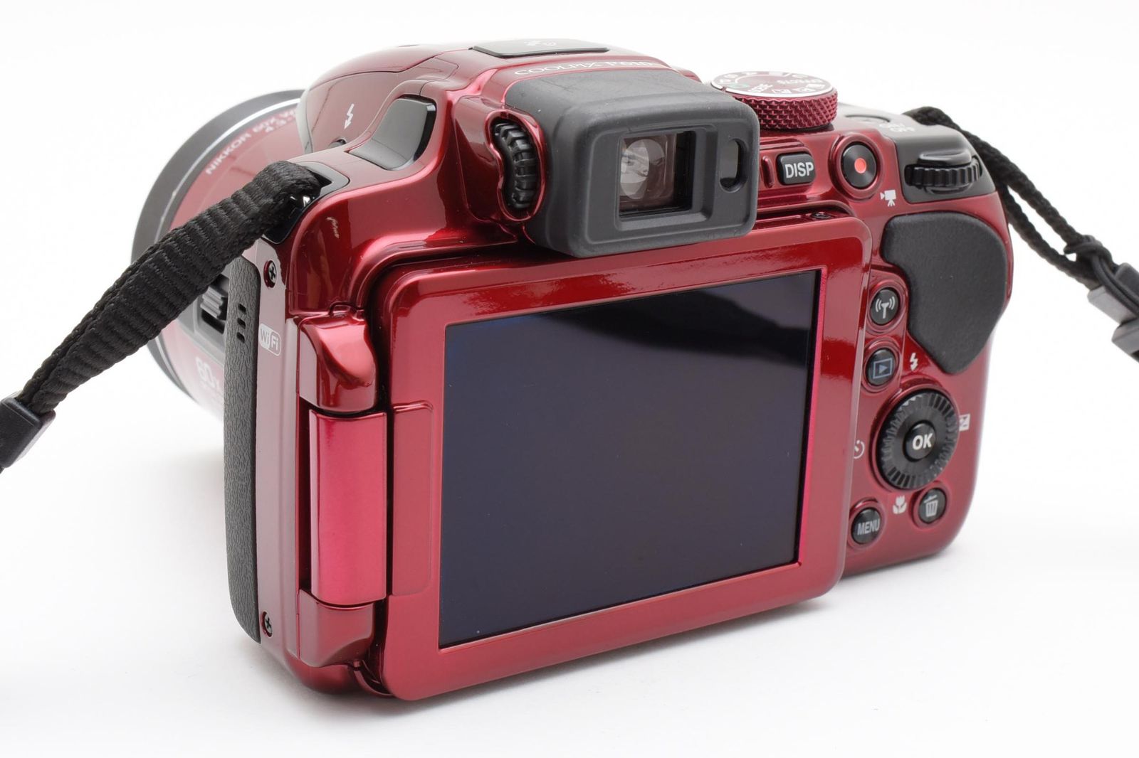 Nikon COOLPIX P610 カメラ あと1時間の出品！最終値下げ。 光学極上 Nikon ニコン COOLPIX P610 赤 レッド コンパクトデジタル