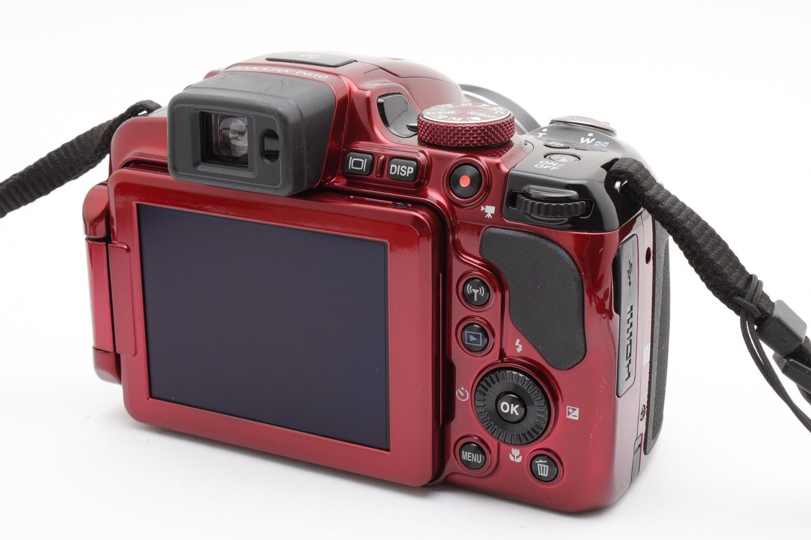 光学極上 Nikon ニコン COOLPIX P610 赤 レッド コンパクトデジタル