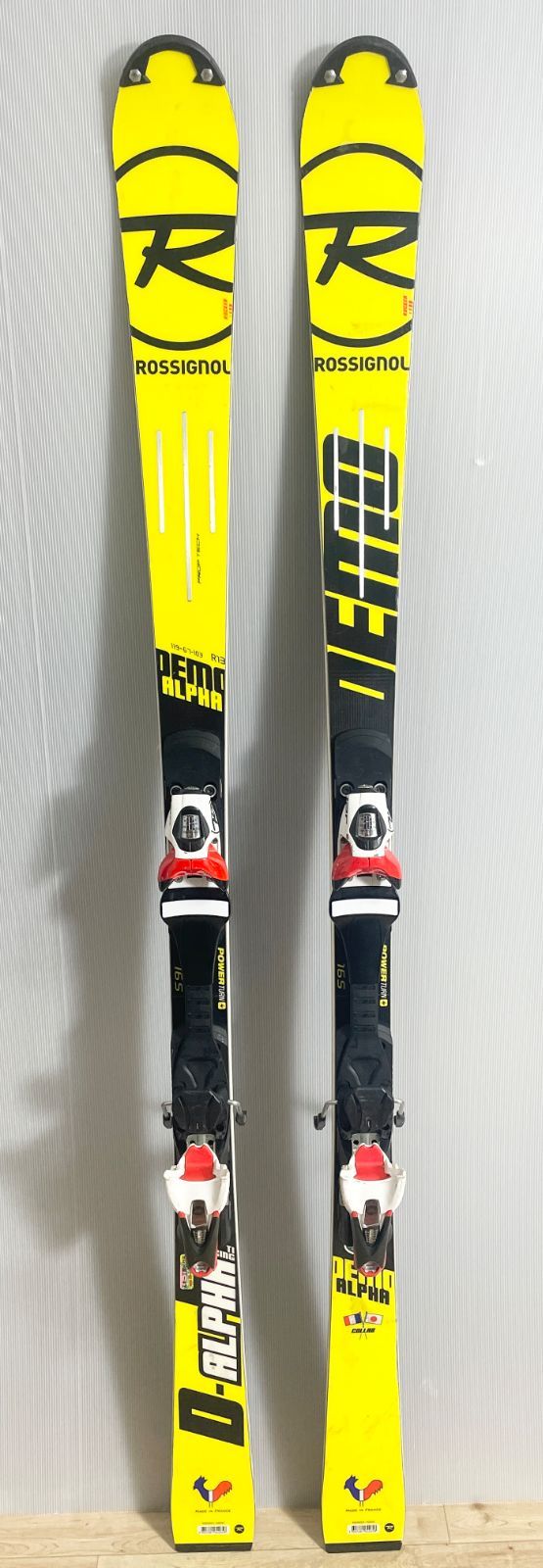 ROSSIGNOL(ロシニョール） demo ALPHA スキー板 165cm デモスキー板 ROSSIGNOL ロシニョール デモアルファ 165 【公式通販】