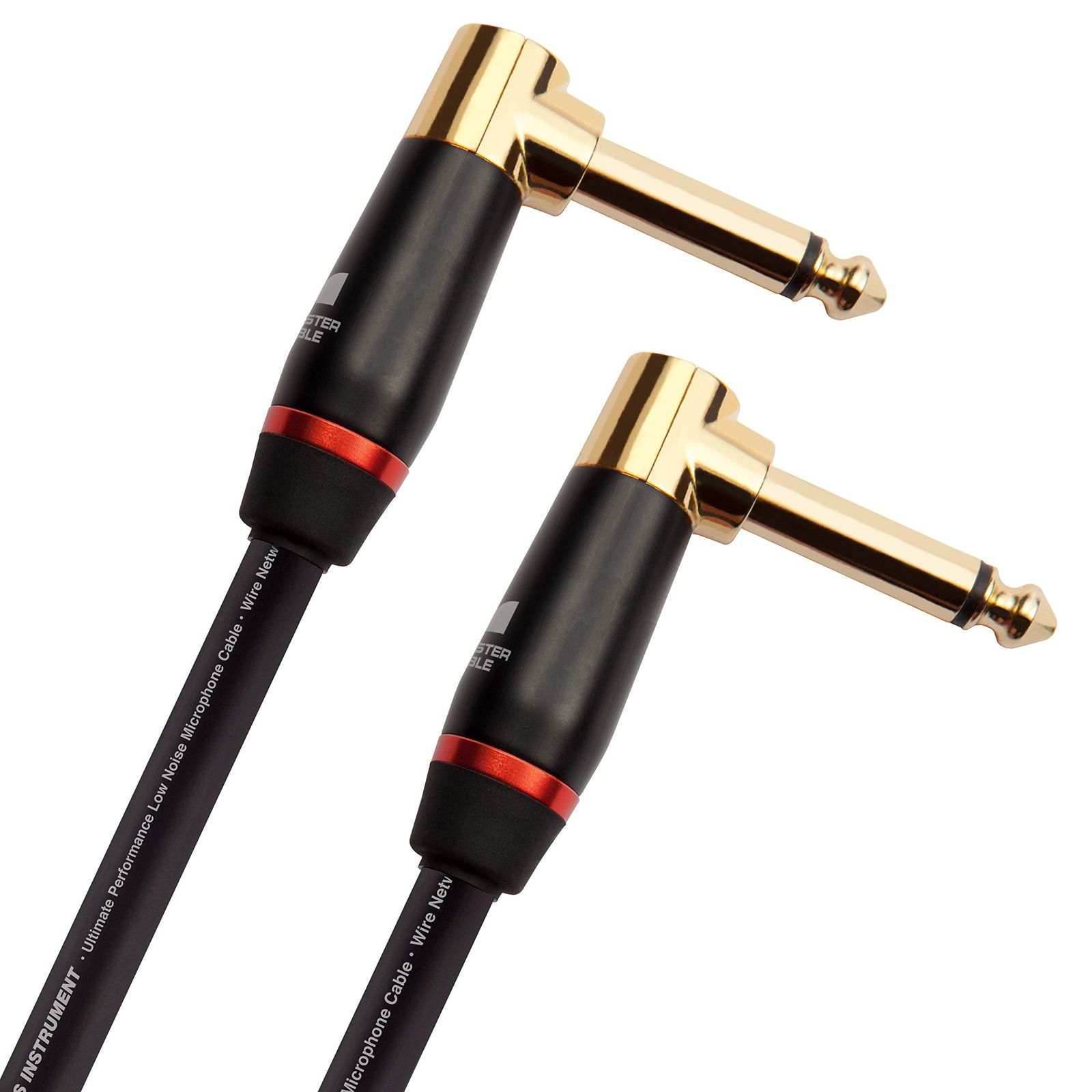 新品 MONSTER CABLE (モンスターケーブル) 楽器用ケーブル ベースギター用ケーブル 長さ 8inch LXLプラグ M BASS2-0.75DA 600544 【国内正規品】