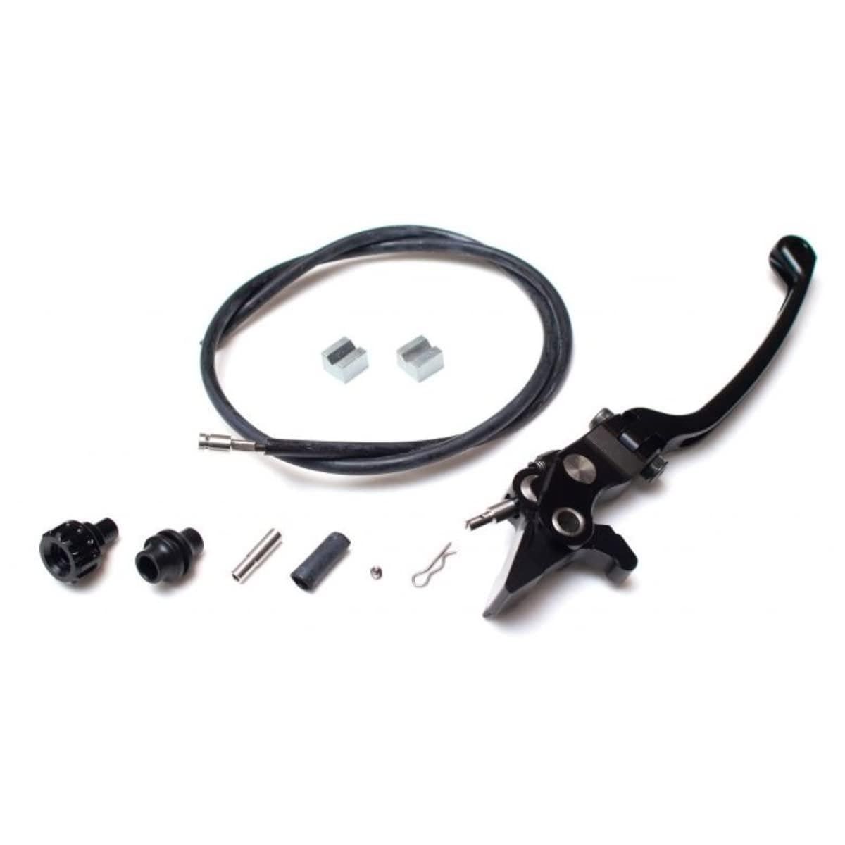 新品 ACTIVE(アクティブ) バイク STFレバー スターターキット レバー リモートワイヤー付 ブラック KAWASAKI Ninja ZX-25R 12070104