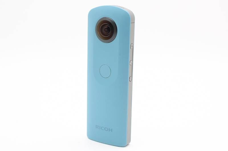 【実用美品】Ricoh リコー THETA SC 青 ブルー 360度カメラ #4154-18