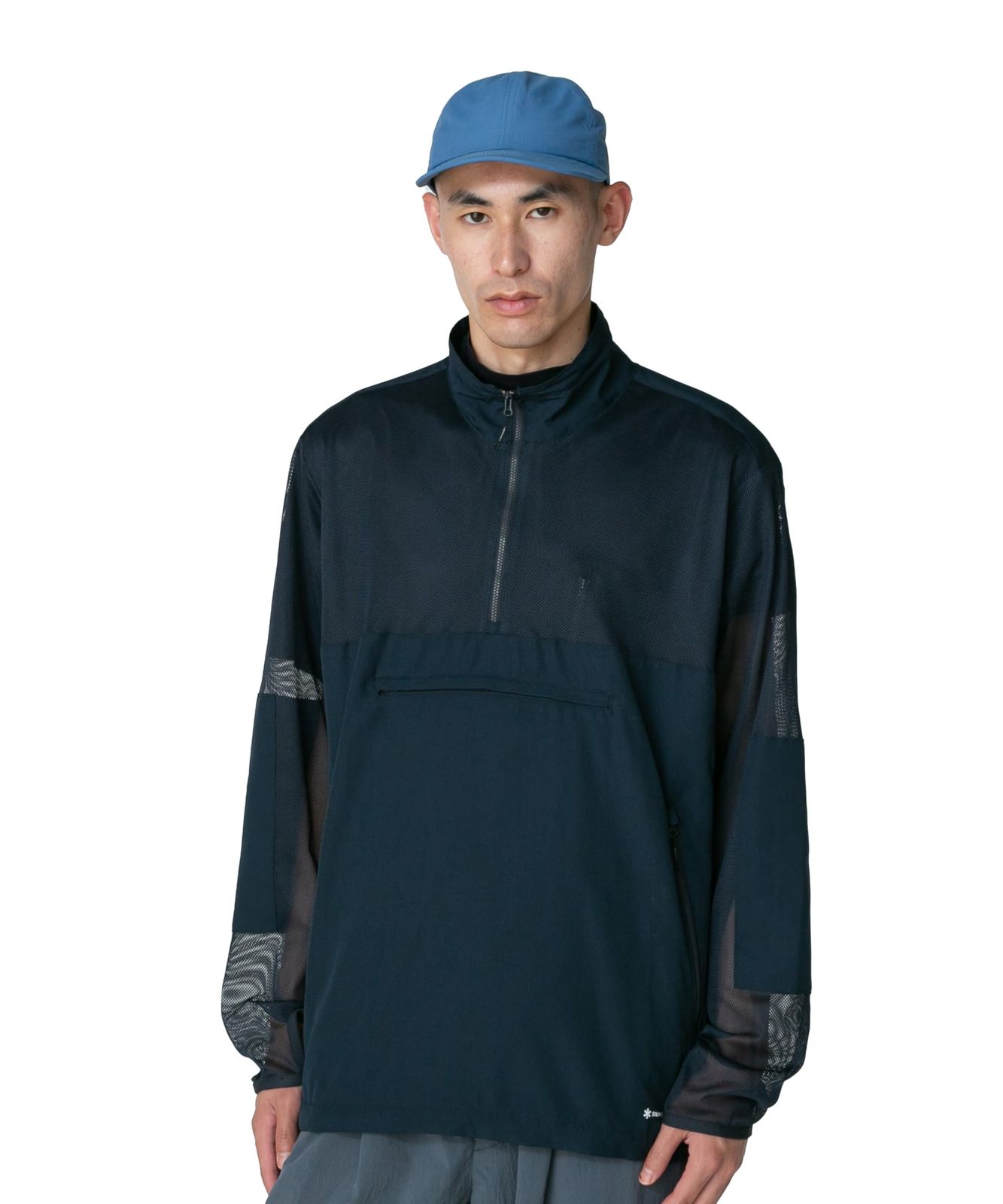 新品 [スノーピーク] 虫よけジャケットInsect Shield Mesh Pullover size SNAVYJK-25SU011フェス キャンプ アウトドア
