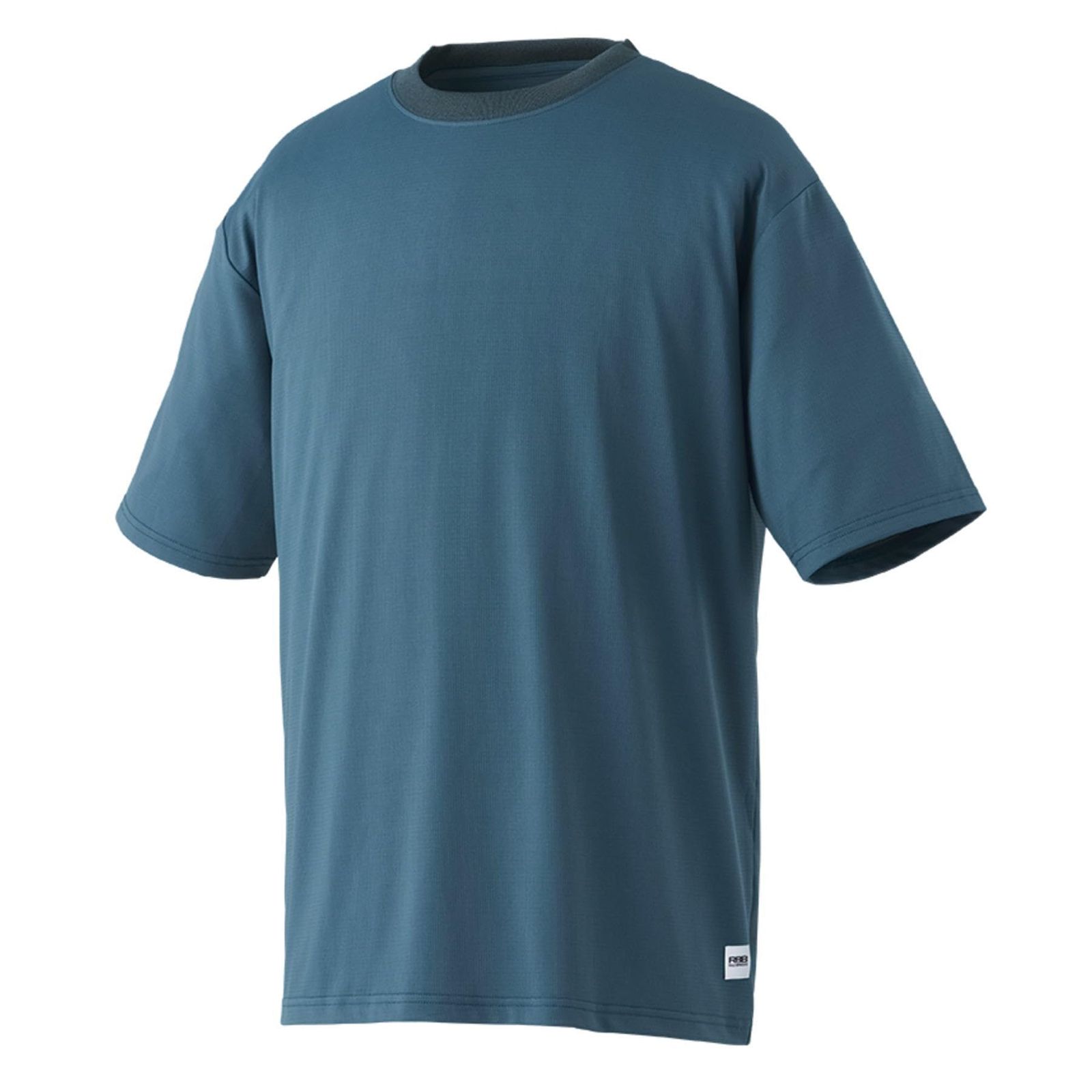 新品 RBB RBB ドライＴシャツ L スモークブルー 7754