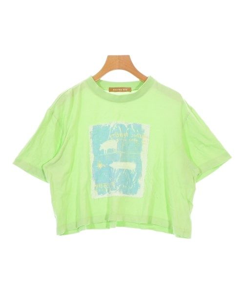 REJINA PYO レジーナ　ピョウ カジュアルシャツ S 黄 【古着】【中古】【送料無料】 REJINA PYO Tシャツ・カットソー レディース 【古着】【中古】【送料