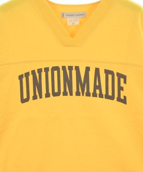 UNION LAUNCH ユニオンランチ Tシャツ・カットソー FREE 黄 【古着】【中古】 UNION LAUNCH Tシャツ・カットソー レディース 【古着】【中古】【送料