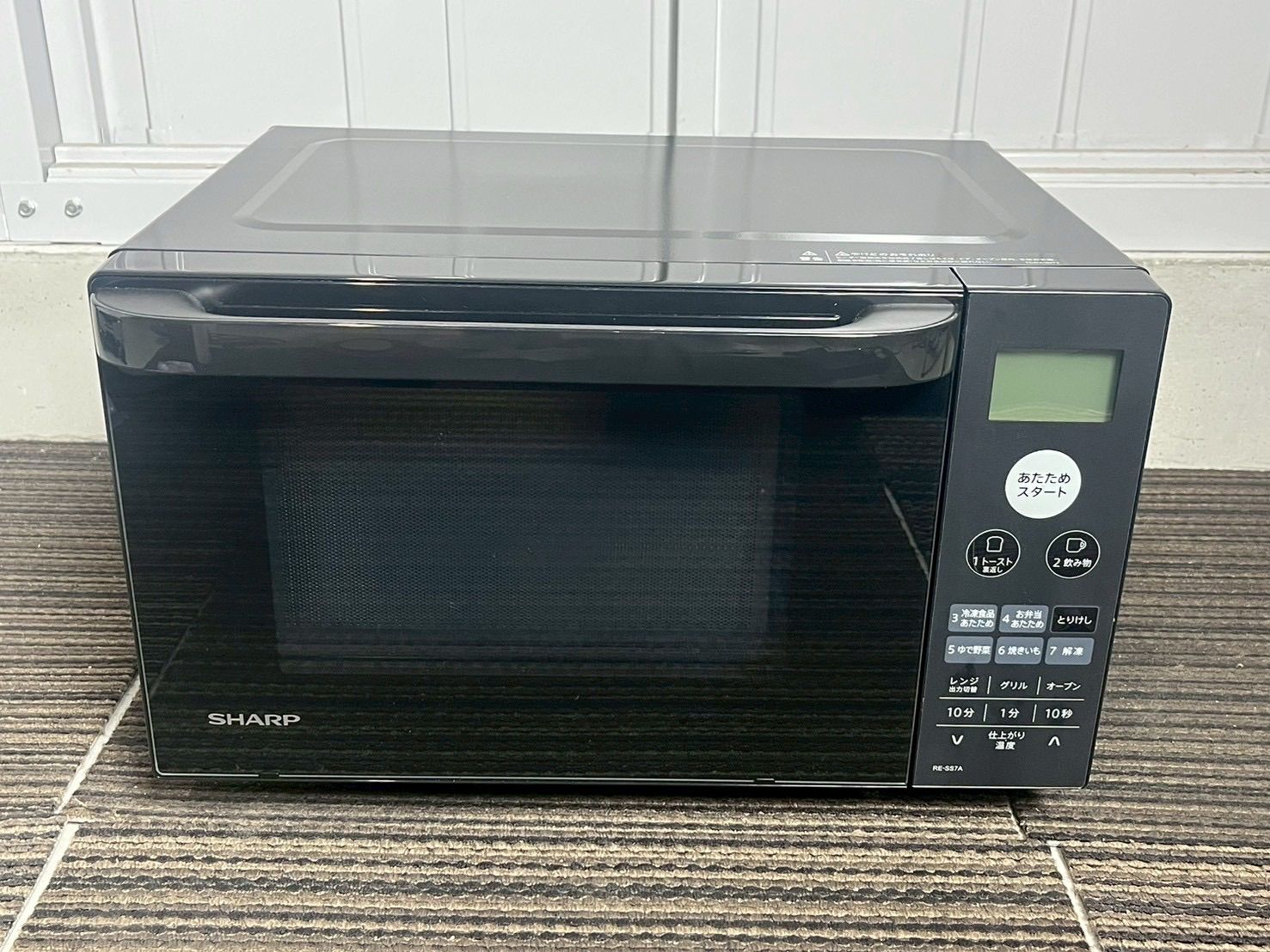 宮城発】SHARP オーブンレンジ RE-SS7A-B 2025年製 美品 ブラック 電子