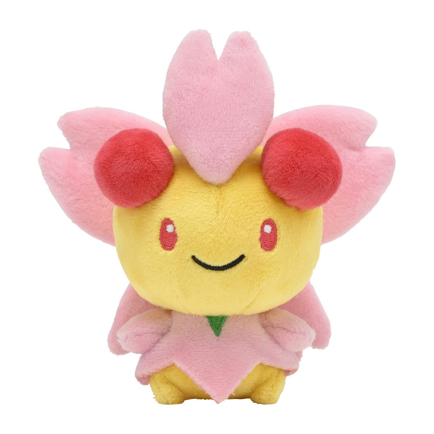 ポケモンセンターオリジナル ぬいぐるみ Pokémon fit チェリム (ポジフォルム) 12×13×8(H×W×D:㎝) [421_チェリム(ポジ)]