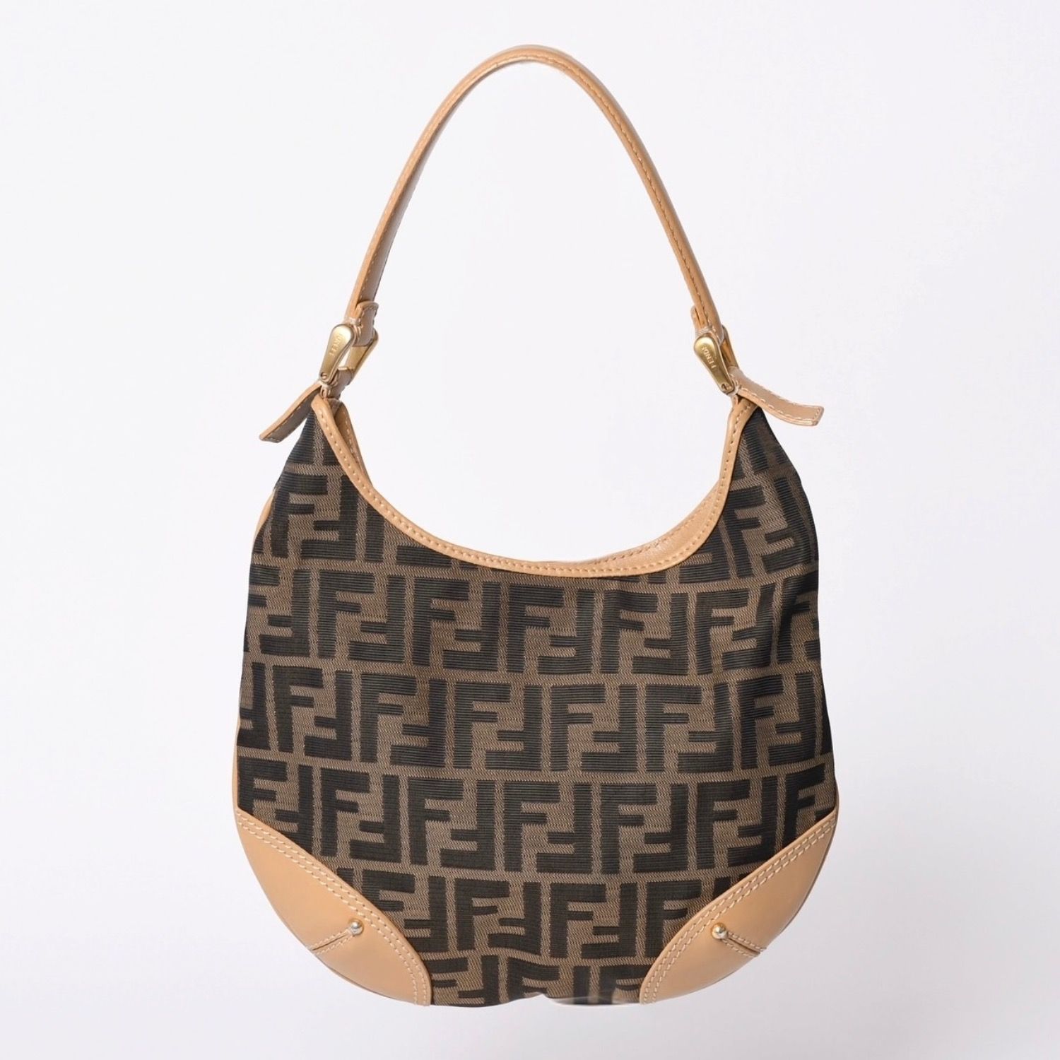 FENDI フェンディ Shoulder Bag ショルダーバッグ ズッカ キャンバス 