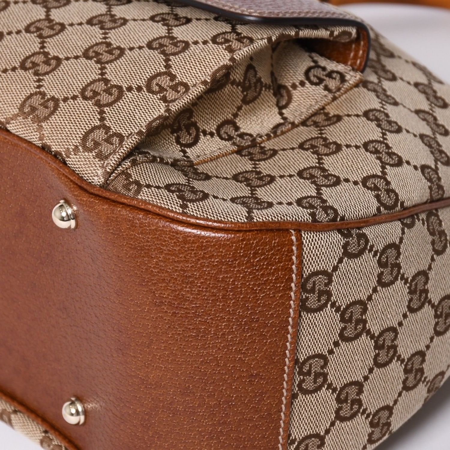 極美品 GUCCI グッチ バンブー Shoulder Bag ショルダーバッグ GG