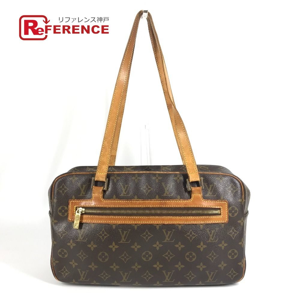 本物 ルイヴィトン LOUIS VUITTON LV シテ GM モノグラム ショルダーバッグ ブラウン M51181 Cite ビトン バック 中古 LOUIS VUITTON ルイヴィトン ショルダーバッグ シテGM シテ GM M51181