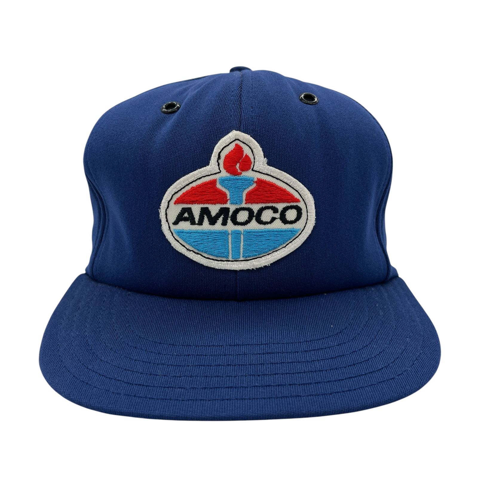 キャップ/帽子】90s USA製 AMOCO（アモコ）石油会社 ガソリンスタンド