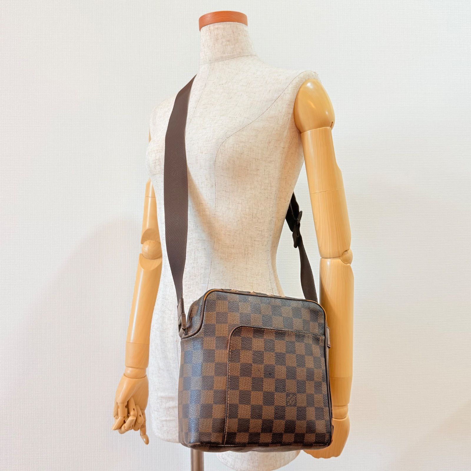 LOUIS VUITTON ルイヴィトン ダミエ オラフPM ショルダーバック - メルカリ