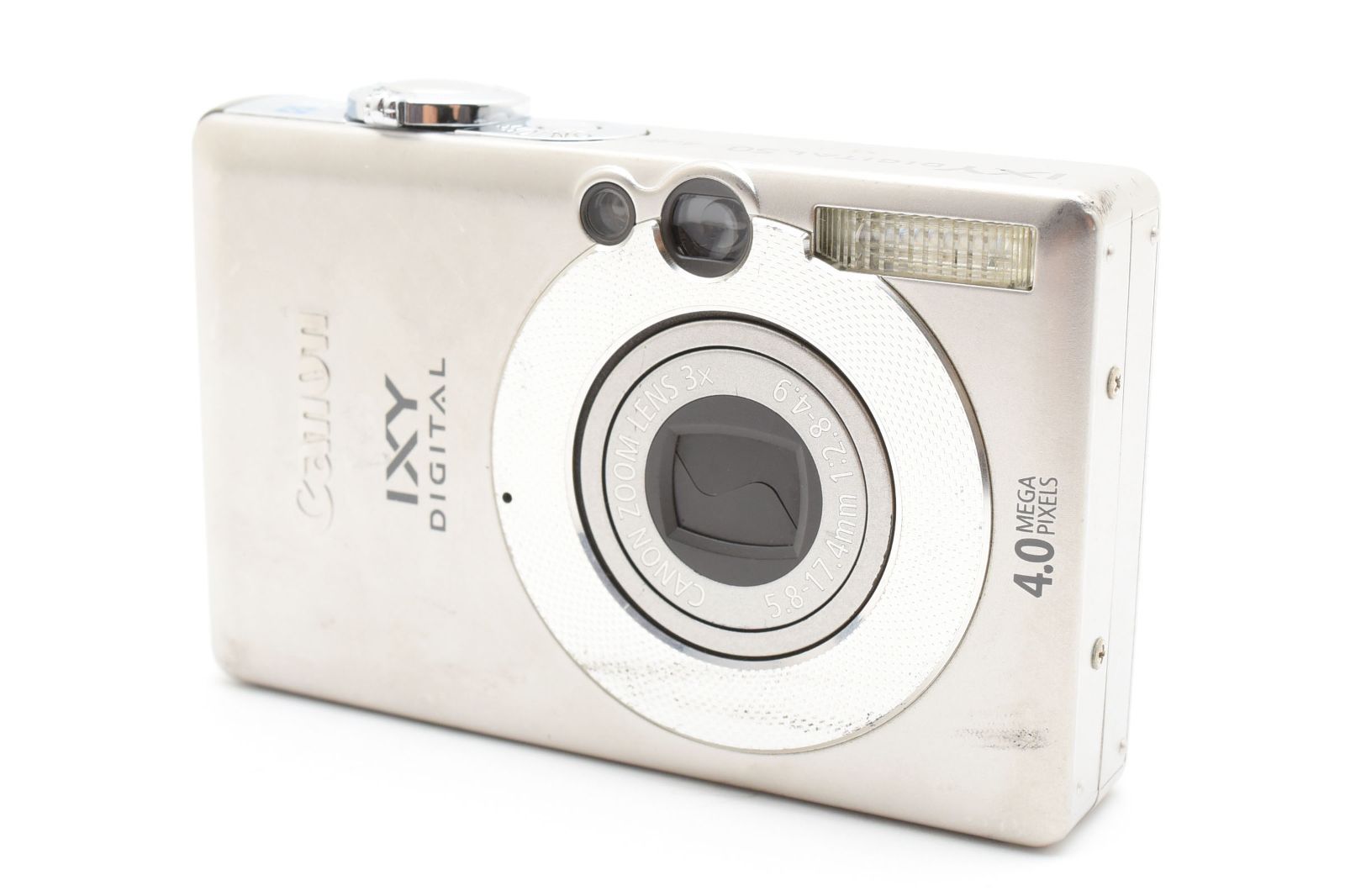 ☆良品☆ キャノン Canon IXY DIGITAL 50 シルバー 【CCDセンサー