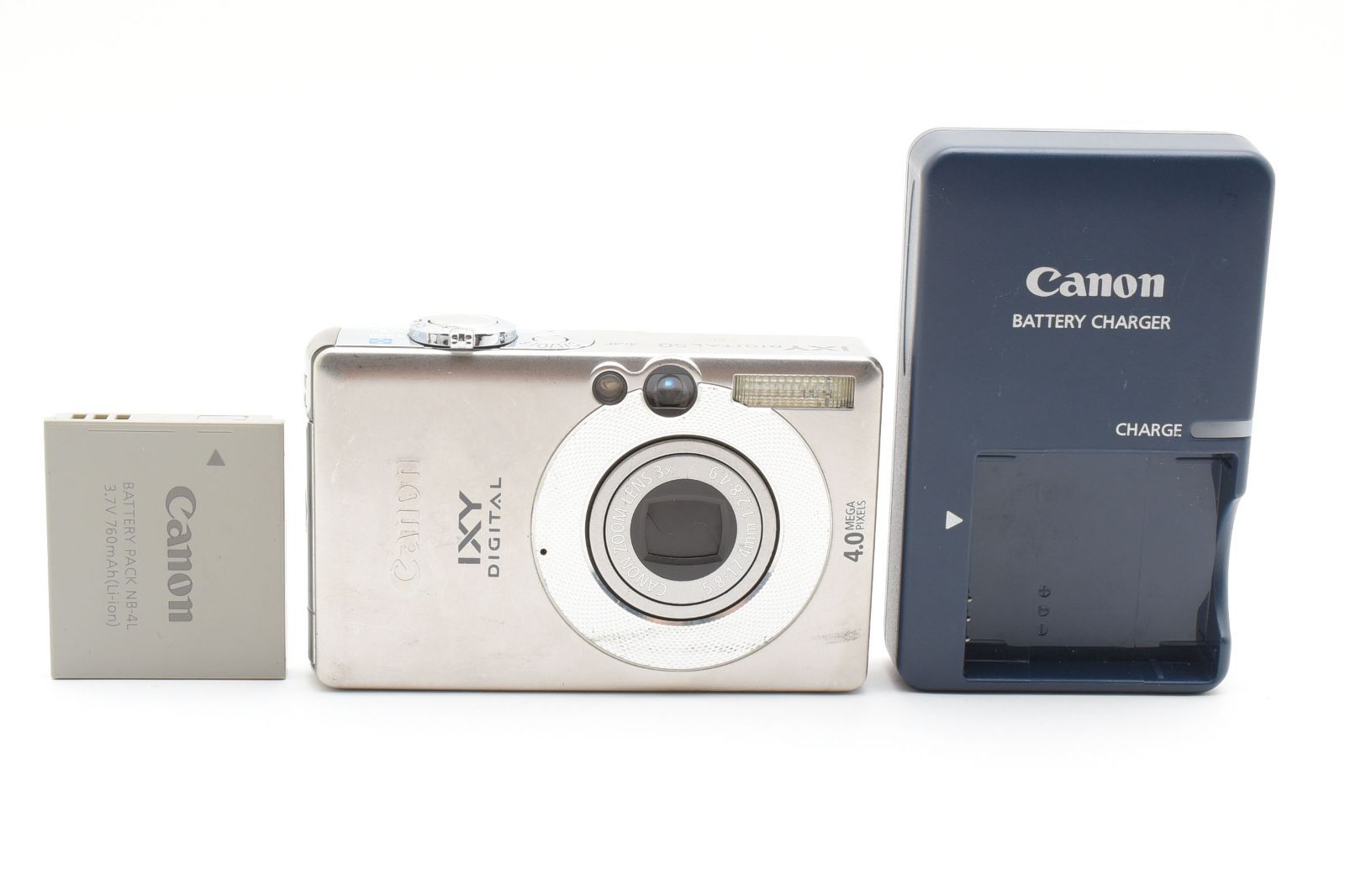 ☆良品☆ キャノン Canon IXY DIGITAL 50 シルバー 【CCDセンサー
