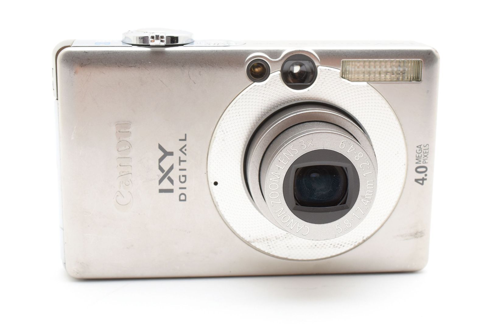 Canon IXY digital 50 コンデジ CCD 動作品 ☆良品☆ キャノン Canon IXY DIGITAL 50 シルバー 【CCDセンサー