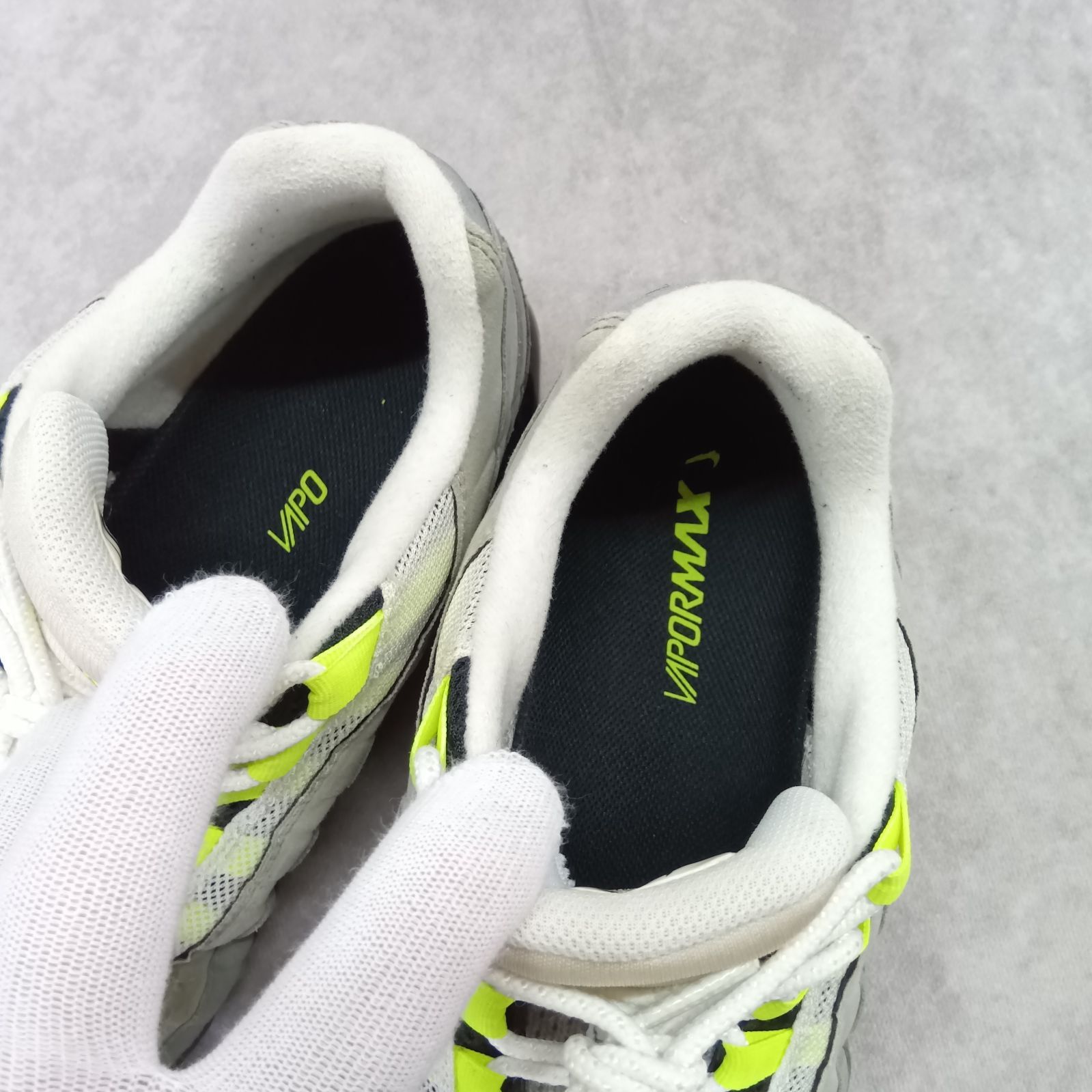 NIKE エアヴェイパーマックス95 イエローグラデ ネオン サイズ27cm 