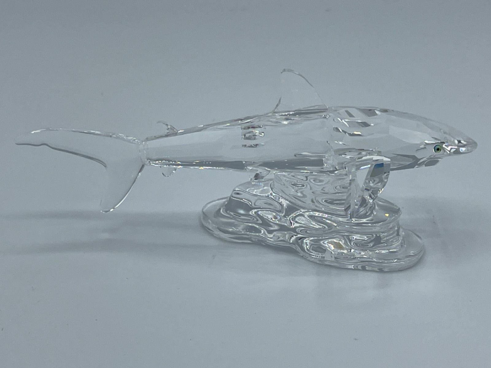 美品 Swarovski スワロフスキー クリスタル ベビーシャーク - メルカリ