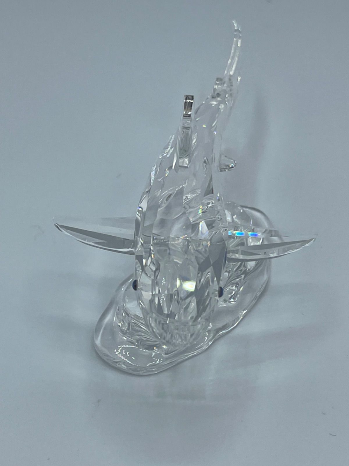 美品 Swarovski スワロフスキー クリスタル ベビーシャーク - メルカリ