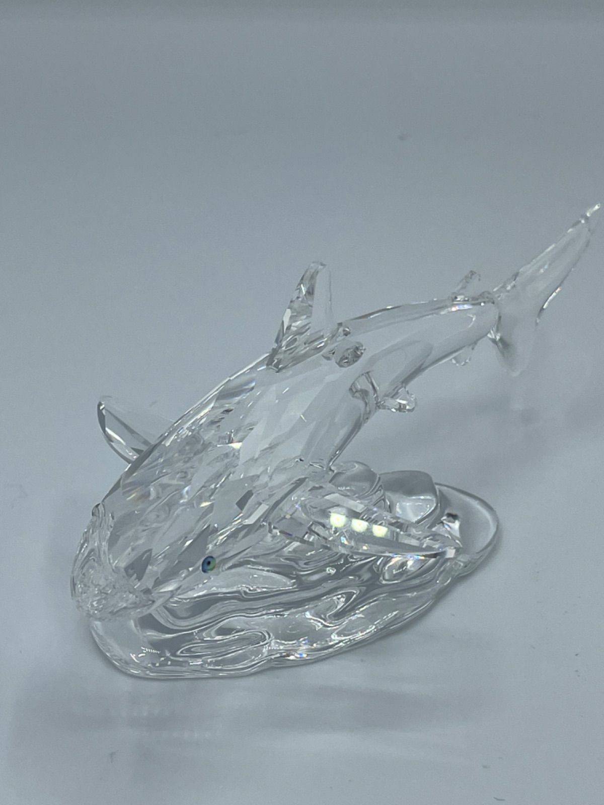 新品❣️シャープなSWAROVSKI CRYSTALベビーシャーク 美品 Swarovski スワロフスキー クリスタル ベビーシャーク - メルカリ