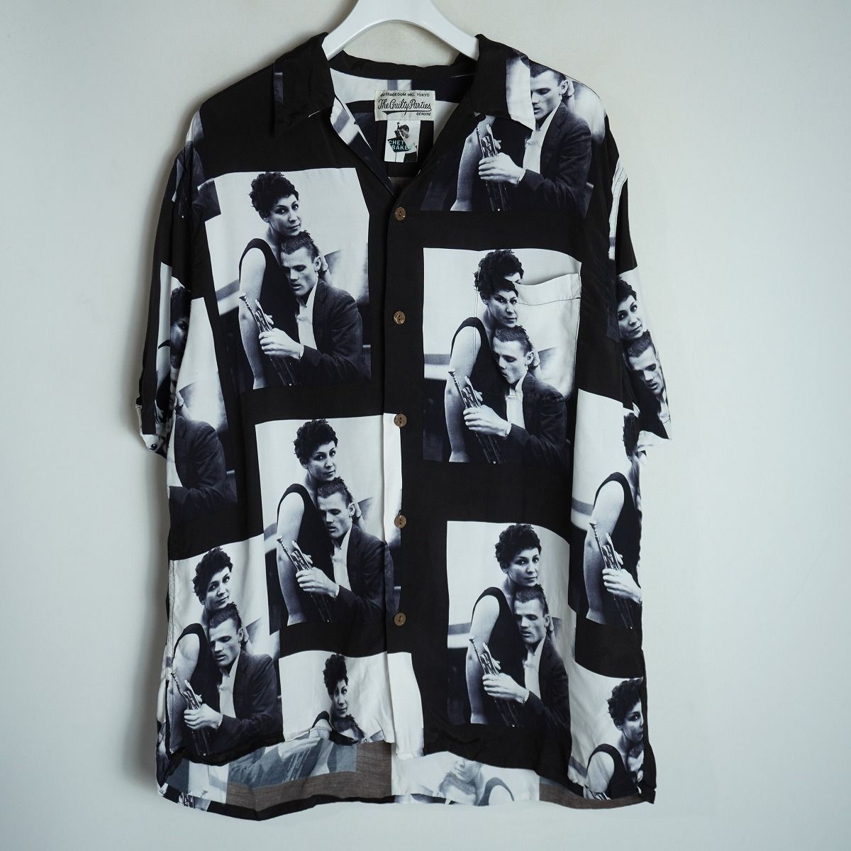 WACKO MARIA ワコマリア CHET BAKER S/S HAWAIIAN SHIRT フォト柄 