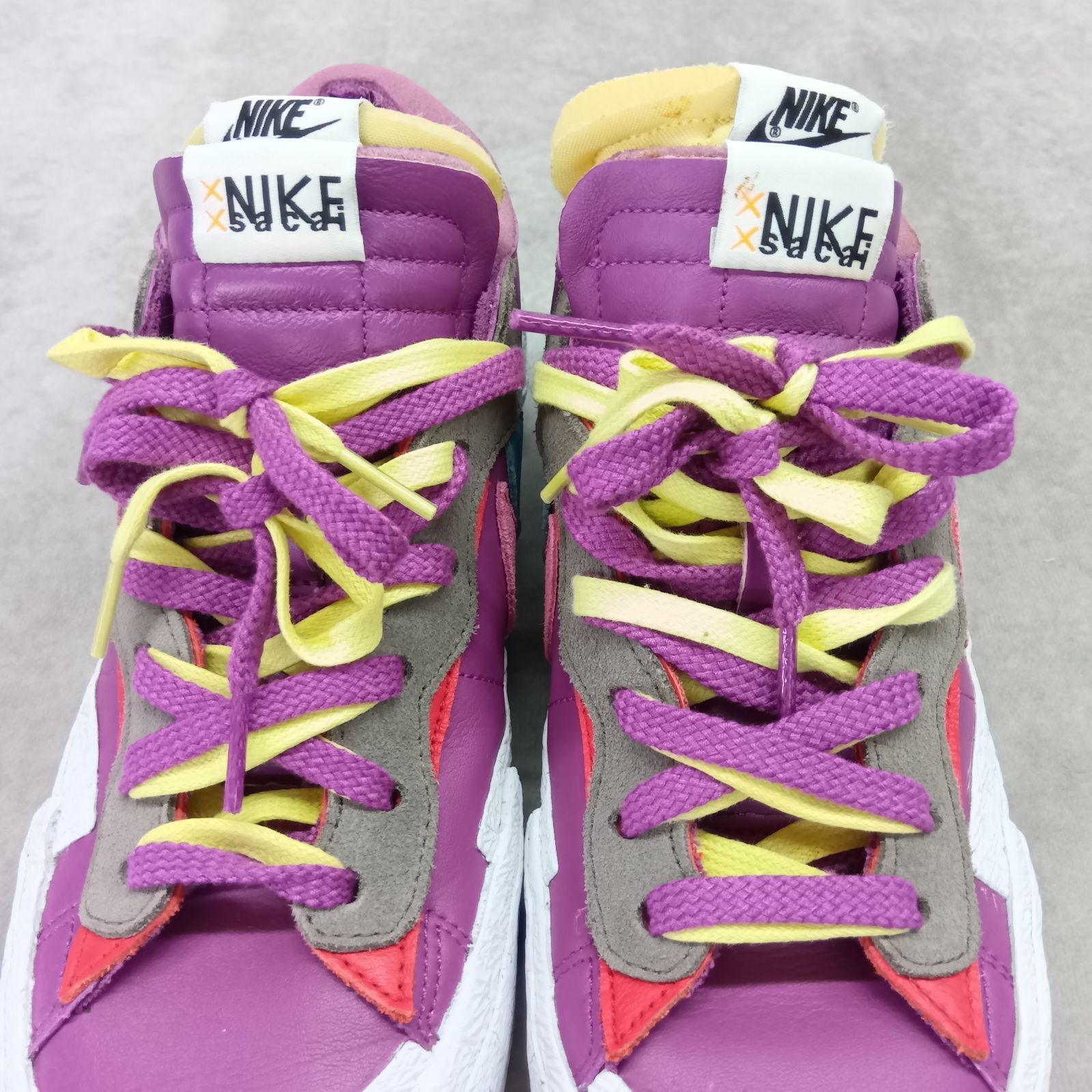 NIKE Blazer Low×sacai×KAWS コラボスニーカー パープル サイズ 27cm 