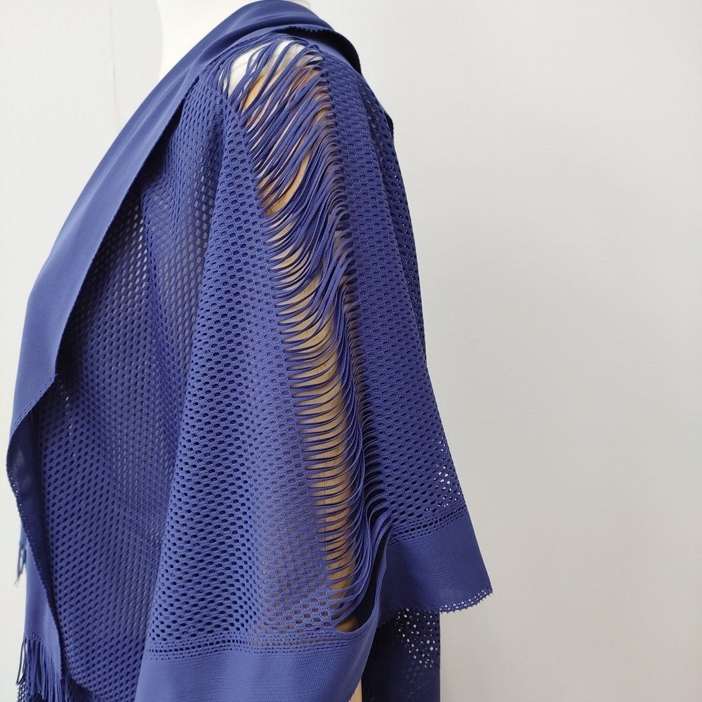 ISSEY MIYAKE A-POC フリンジ メッシュ 羽織り ローブ IM11KH050