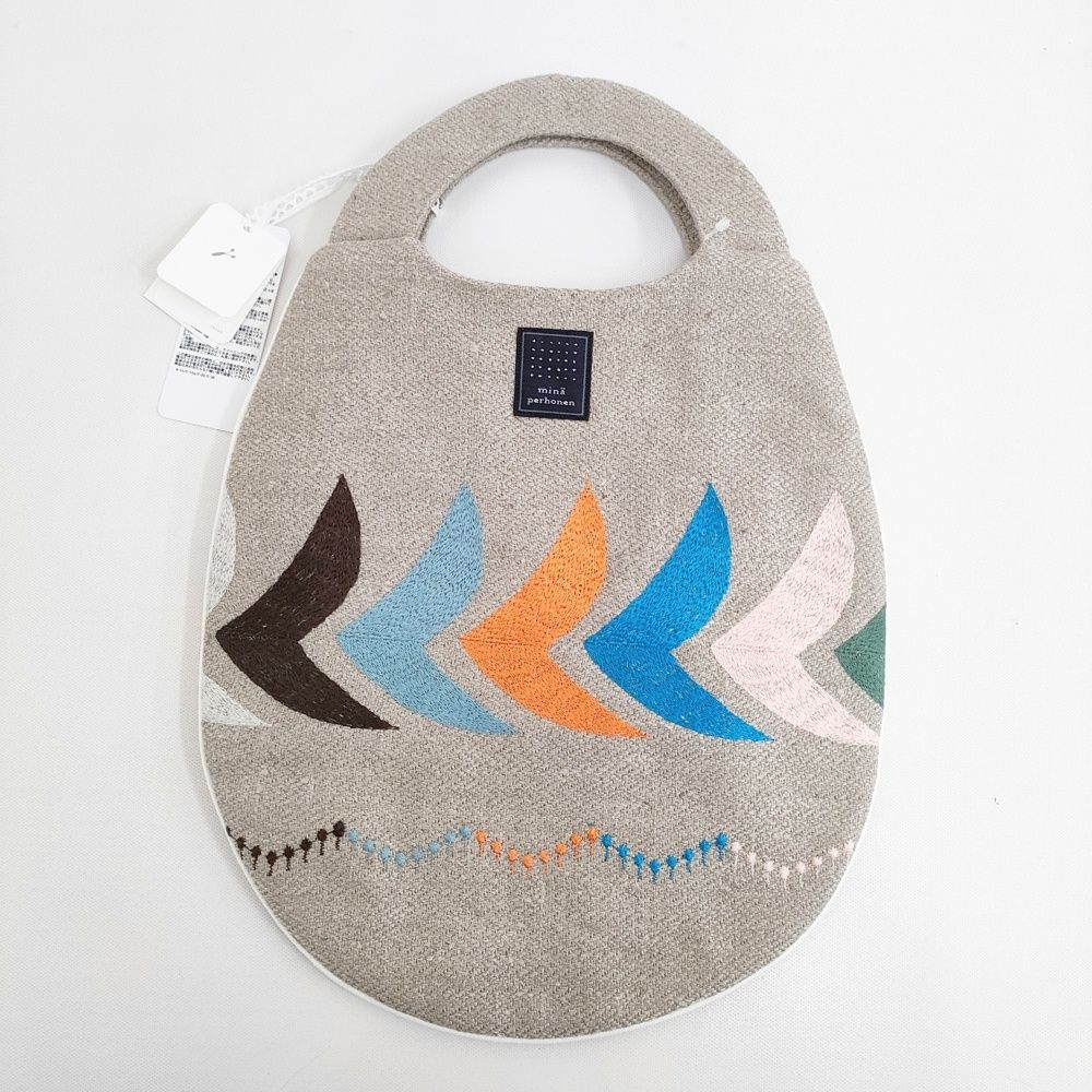 mina perhonen 未使用品 bird エッグバッグ 定価16500円 ada9352