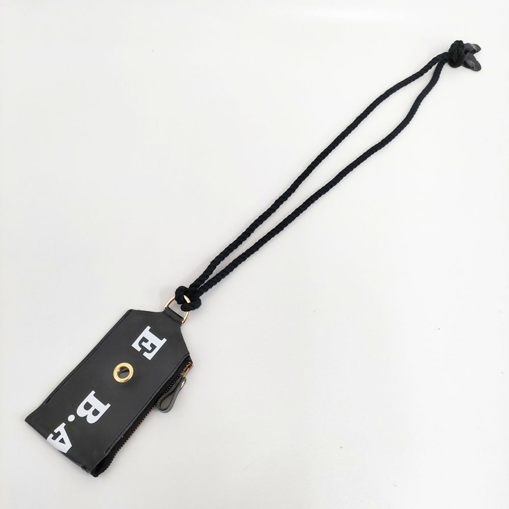 ebagos スマートフォンケース・6号PVC ポーチ 携帯・スマホアクセサリー ブラック レディース エバゴス【中古】6-0421G♪