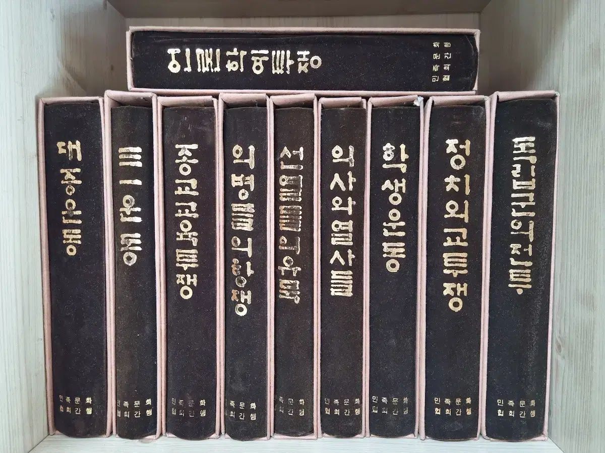 絶版書籍 レア民族運動全書 10巻 (民族文化協会 1980年発行)