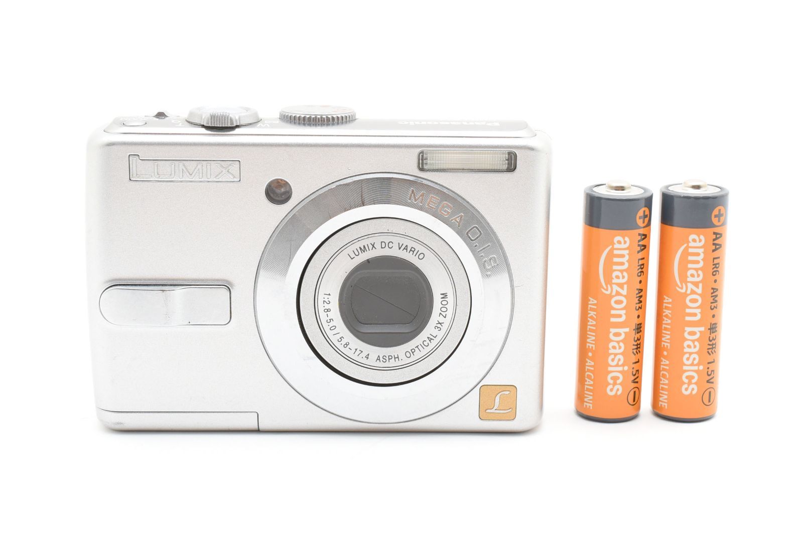 ☆極上品☆ パナソニック Panasonic LUMIX DMC-LS75 シルバー 単三電池